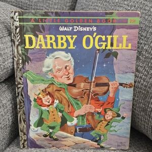 Darby O'gill "A" Edition 1959 A Little Golden Book